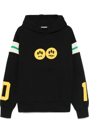 BARROW Bluzy, Mężczyzna, Czarny, XS, Czarna Bluza z kapturem dla stylowego wyglądu