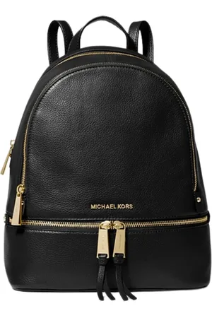 Michael Kors Torebki, Kobieta, Czarny, ONE SIZE, Skóra, Plecak Rhea