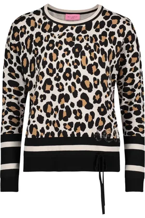 Betty Barclay Swetry, Kobieta, Wielobarwność, 3XL, Sweter z nadrukiem zwierzęcym