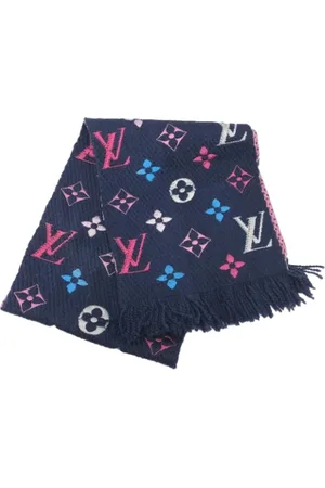 LOUIS VUITTON Pre-owned, Kobieta, Niebieski, ONE SIZE, Pre-owned Silk scarves