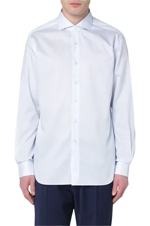 Xacus Koszule, Mężczyzna, Niebieski, 3XL, Koszula Podróżna z Długim Rękawem