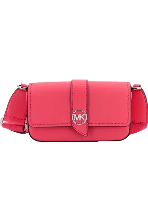 Michael Kors Torebki, Kobieta, Różowy, ONE SIZE, Skóra, Skórzana torba na ramię
