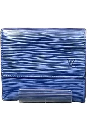 LOUIS VUITTON Pre-owned, Kobieta, Niebieski, ONE SIZE, Skóra, Pre-owned skórzane portfele