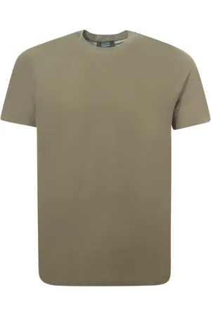 ZANONE Koszulki, Mężczyzna, Zielony, XL, Zielony T-shirt Slim Fit z bawełny