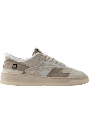 D.A.T.E. Buty, Mężczyzna, Beżowy, 40 EU, Canvas Fringed Sneakers