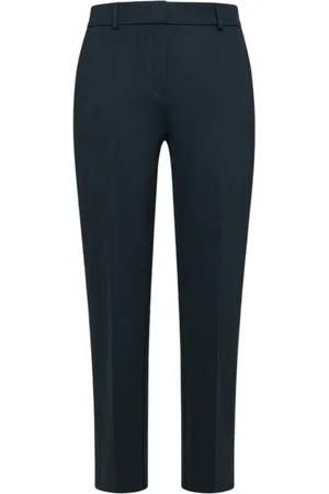 Peuterey Spodnie, Kobieta, Niebieski, XS, Niebieskie spodnie Chino model Coll JE