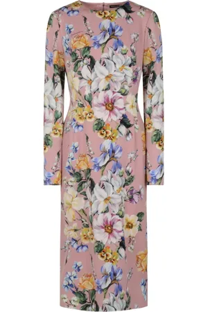 Dolce & Gabbana Sukienki, Kobieta, Wielobarwność, M, Eleganckie Sukienki dla Kobiet