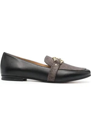 Michael Kors Buty, Kobieta, brązowy, 39 EU, Skóra, Mokasyny Rory ze skóry i logo