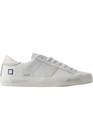 D.A.T.E. Buty, Mężczyzna, Biały, 40 EU, Białe Sneakersy dla stylowego wyglądu