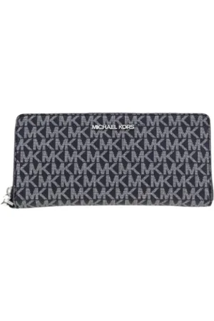 Michael Kors Akcesoria, Kobieta, Czarny, ONE SIZE, Skóra, Portfel podróżny Jet Set