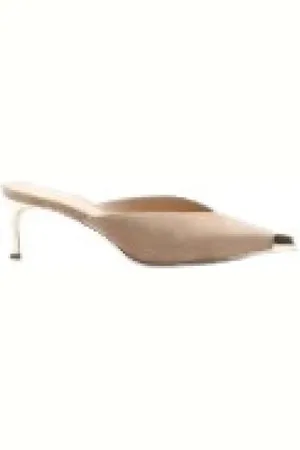 Michael Kors Buty, Kobieta, Beżowy, 36 EU, Zamsz, Kasia Mule Obcasyy
