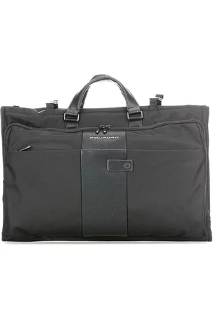 Piquadro Torebki, Mężczyzna, Czarny, ONE SIZE, Nylon, Czarna Syntetyczna Unisex Torba na ramię