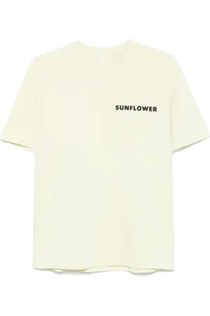 Sunflower Koszulki, Mężczyzna, Zielony, L, Zielone T-shirty z logo na piersi