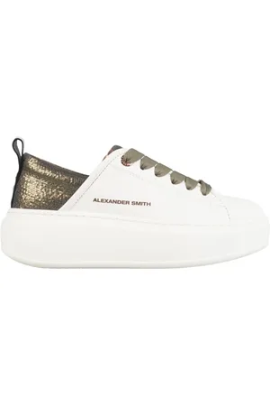 Alexander Smith Buty, Kobieta, Biały, 37 EU, Eco-Wembley High Woman Olive