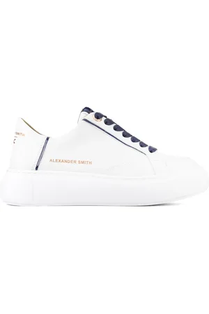 Alexander Smith Buty, Kobieta, Biały, 40 EU, Poliester, Eco-Greenwich Kobieta Biały Niebieski