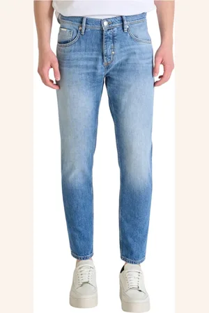 Antony Morato Jeansy, Mężczyzna, Niebieski, W34, Denim, Wąskie Jeansyy z Denimu
