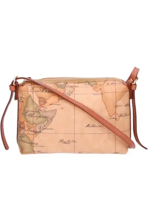 ALVIERO MARTINI 1A CLASSE Torebki, Kobieta, Beżowy, ONE SIZE, Geo Classic Torba na ramię z zamkiem