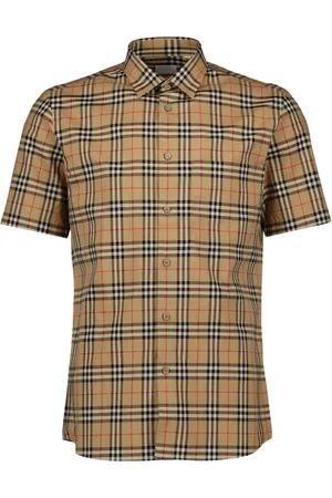 Burberry Koszule, Mężczyzna, Wielobarwność, S, Koszula w kratę