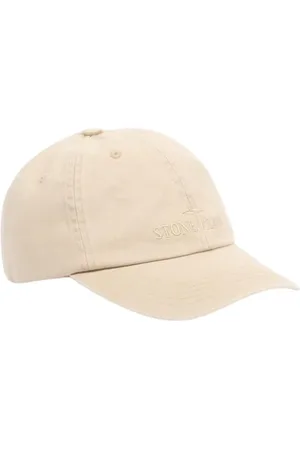 Stone Island Akcesoria, Mężczyzna, Beżowy, ONE SIZE, Beżowe Czapki dla Mężczyzn
