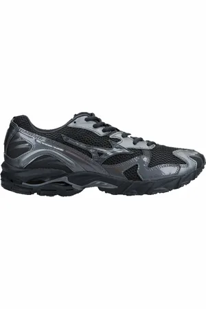 Mizuno Buty, Mężczyzna, Czarny, 44 1/2 EU, Szare Wave Rider 10 Sneakers