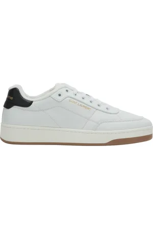 Saint Laurent Buty, Mężczyzna, Biały, 42 1/2 EU, Niskie Sneaker Sl/61