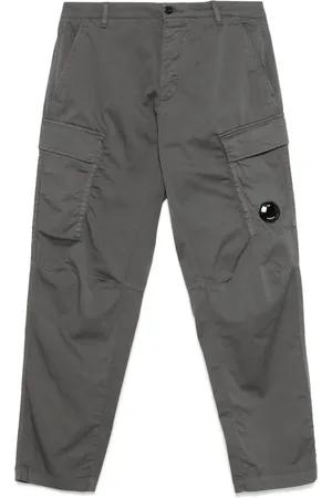 C.P. Company Spodnie, Mężczyzna, Szary, 2XL, Szare Spodnie Casual