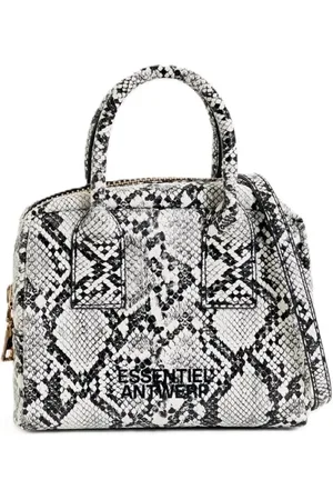 Essentiel Antwerp Torebki, Kobieta, Wielobarwność, ONE SIZE, Pseudo-wężykowa torba na ramię