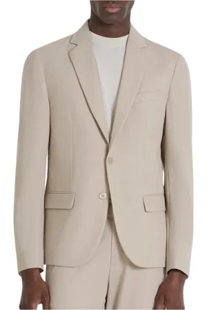 Antony Morato Kurtki, Mężczyzna, Beżowy, 2XL, Slim Fit Americana Kurtka w Piasku