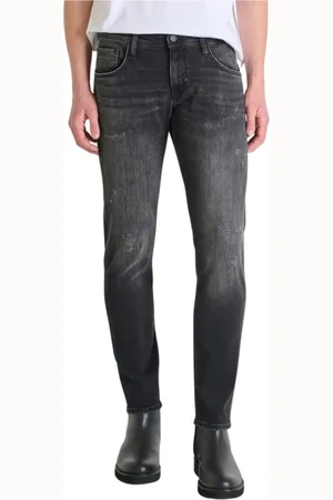 Antony Morato Jeansy, Mężczyzna, Czarny, W34, Wygodne dżinsy tapered fit