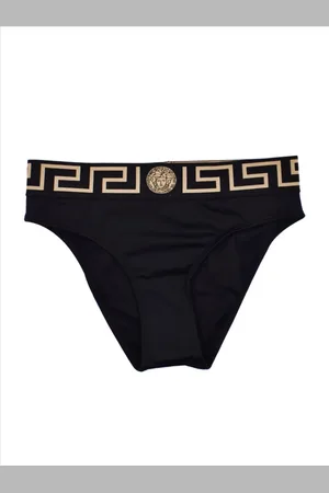 VERSACE Stroje kąpielowe, Kobieta, Czarny, XL, Dół Bikini