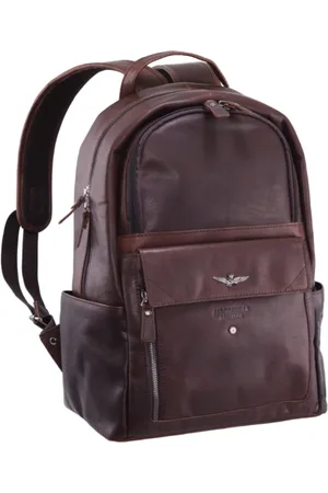 Aeronautica Militare Torebki, Mężczyzna, brązowy, ONE SIZE, Vintage Plecak Am-355