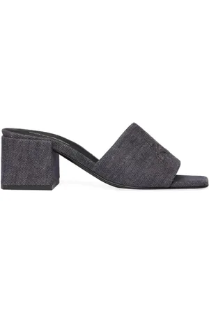 Courrèges Buty, Kobieta, Szary, 37 EU, Szare sandały na obcasie