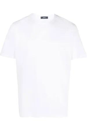 HERNO Koszulki, Mężczyzna, Biały, M, Białe T-shirty i Polosy dla mężczyzn