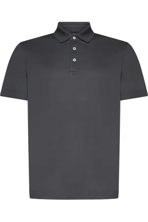 HERNO Koszulki, Mężczyzna, Szary, S, Bawełniane Polo T-shirty i Pola
