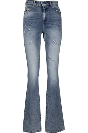 Diesel Jeansy, Kobieta, Niebieski, W28 L32, Denim, Denim 2003 Jesień-Zima Kolekcja dla Kobiet