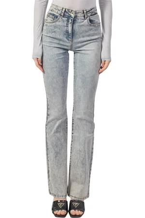 Patrizia Pepe Jeansy, Kobieta, Niebieski, W29, Denim, Niebieskie Dżinsy Slim Fit