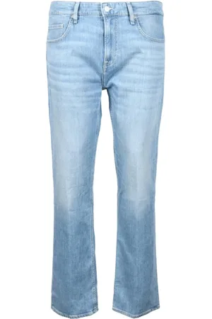 Guess Jeansy, Mężczyzna, Niebieski, W33, Denim, Stylowe Spodnie z Denimu