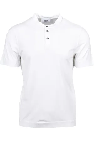 ALPHA STUDIO Koszulki, Mężczyzna, Biały, 4XL, Bawełna, Bawełna Elastan T-shirt