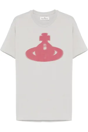 Vivienne Westwood Koszulki, Mężczyzna, Szary, XL, Szare T-shirty i Pola