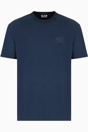 EA7 Koszulki, Mężczyzna, Niebieski, M, Sportowy Polo