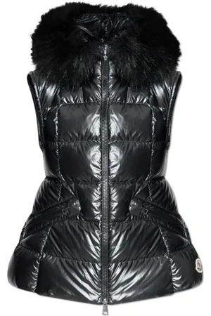 Moncler Kurtki, Kobieta, Szary, L, Kamizelka `Anse`
