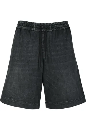 Dondup Szorty, Mężczyzna, Czarny, W33, Casual Bermuda Shorts