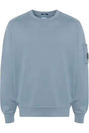C.P. Company Bluzy, Mężczyzna, Niebieski, M, Stylowe Swetry Kolekcja