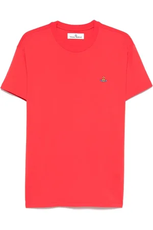 Vivienne Westwood Koszulki, Mężczyzna, Czerwony, L, Czerwone T-shirty i Polosy