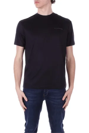 John Richmond Koszulki, Mężczyzna, Czarny, M, Bawełna, T-shirty i Pola Czarny