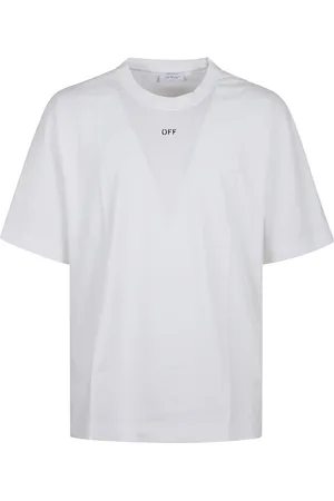 OFF-WHITE Koszulki, Mężczyzna, Biały, M, T-shirt Arrow Skate