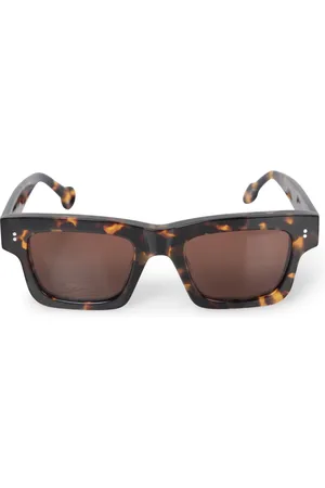 J.W.Anderson Akcesoria, Kobieta, brązowy, ONE SIZE, Wintage Okulary z Acetatową Powłoką