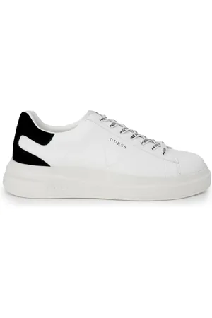 Guess Buty, Mężczyzna, Biały, 42 EU, Zamsz, Sneakers Męskie Kolekcja Jesień/Zima