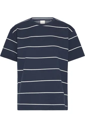 Ichi Koszulki, Kobieta, Niebieski, 2XL, T-shirt w paski Total Eclipse