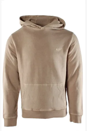 Woolrich Bluzy, Mężczyzna, Beżowy, S, Beżowy Sweter Bawełniany dla Mężczyzn